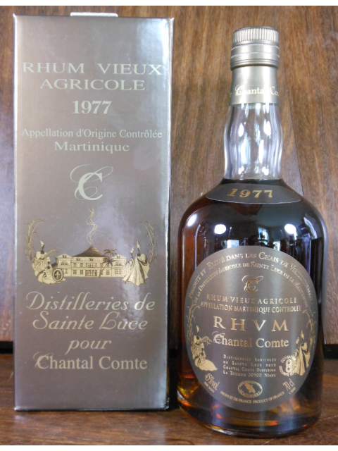 Rhum Vieux Agricole 1977 – Sainte‑Luce – Chantal Comte – 45% – 70cl