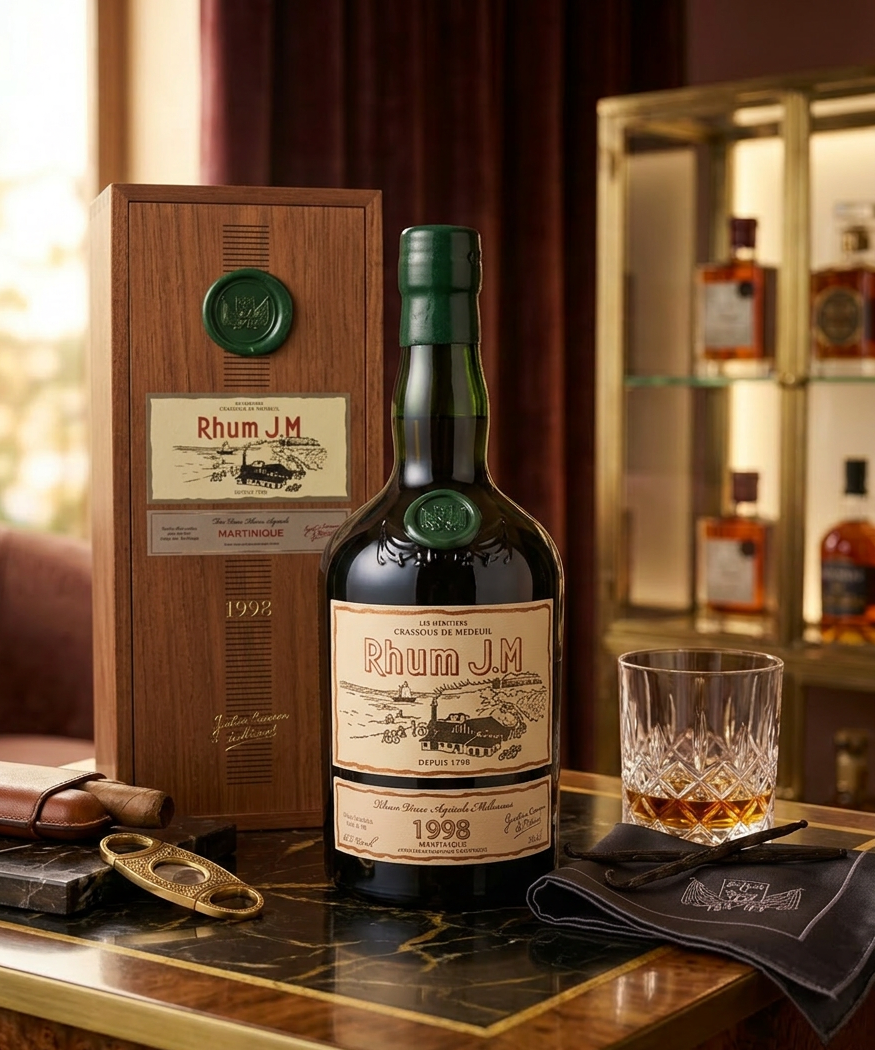 Rhum Vieux JM 1998 Hors d’Âge – Brut de Fût 43.7% – Macouba Martinique – 70cl